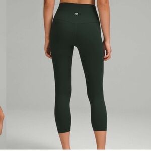 lululemon athletica Dark Green Leggings